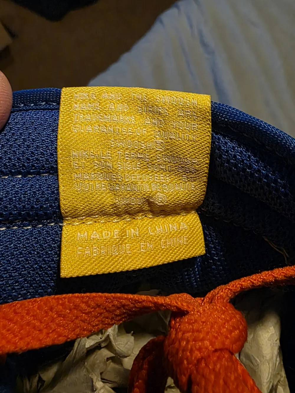 Nike Adults Size 9.5. Low -Dunk Sneakers in Yellow, Red & Blue (Bart Simpsons).